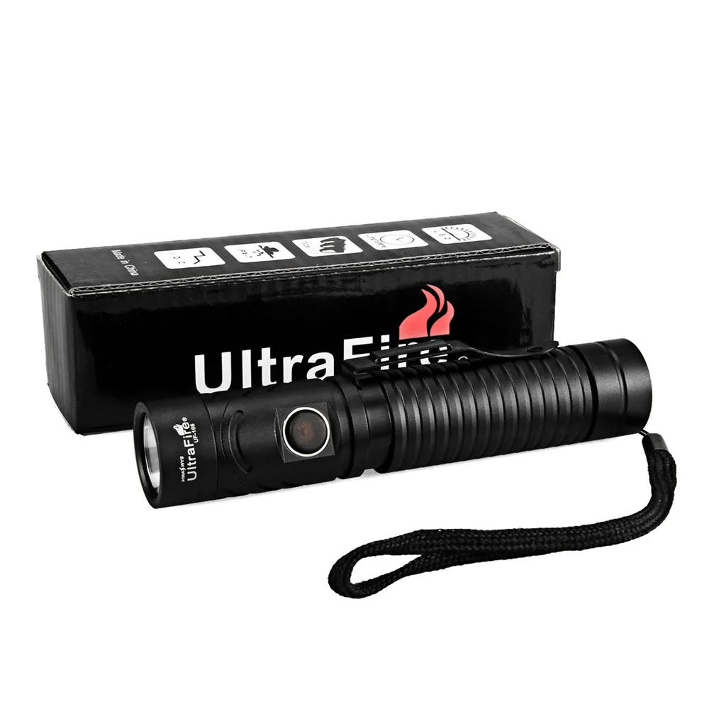 Ultrafire UF-168 18650Flashlight Rechargeable Magnet CREE XM-LT6 3800LM 3Modesled luz Torch Lantern Camping Hunting Flashlight Ultrafire UF-168 18650Flashlight Rechargeable Magnet CREE XM-LT6 3800LM 3Modesled luz Torch Lantern Camping Hunting Flashlight