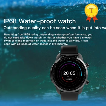 

4G Nano SIM card ip68 heart rate monitor Smart Watch Android 6 2GB+16GB memory With GPS touch Screen big battery Smartwatch Men