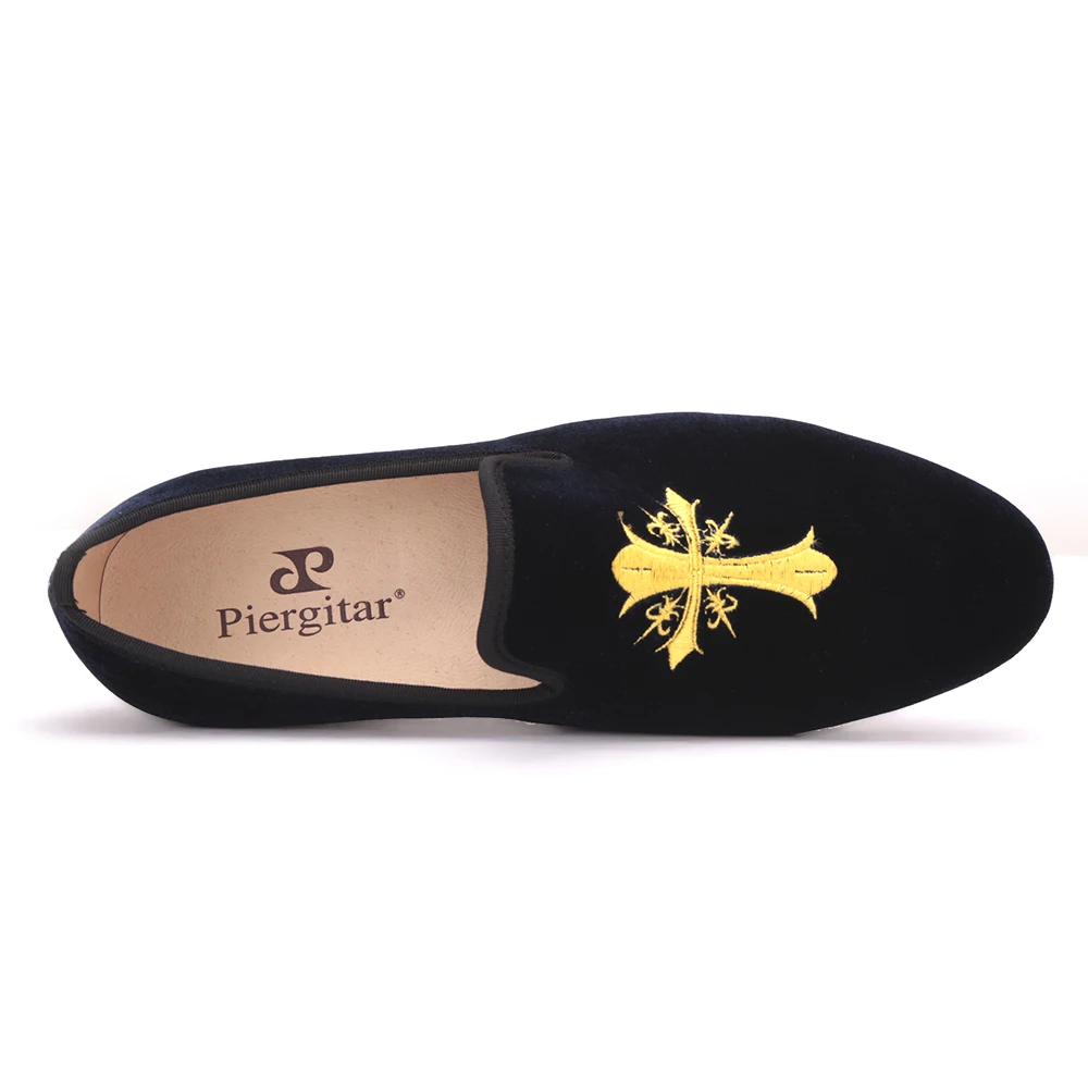 Größe grün Schuhe blau Freies Verschiffen Plus Partei 17 4 Exquisite Männer Wohnungen Samt Stickmuster rot Schwarzes Und Uns Faulenzer Hochzeit zFUBx4wq