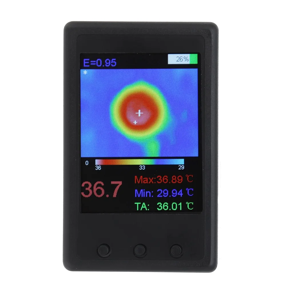 

Protable HY-18 MLX90640 Handheld Thermograph Camera Infrared Temperature Sensor Digital Infrared Thermal Imager