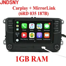 JNDSNY RCD330G CarPlay RCD330 Plus CarPlay font b Car b font Radio For VW Tiguan Golf