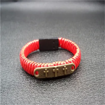 

Support style color custom punk wind portable USB data cable charging line PU leather braided bracelet