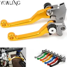 

golden dirt bike Pivot Brake Clutch Levers foldable For Suzuki RMX 250S 96 97 98 99 00 01 02 03 04 05 06 07 08 2009 2010 2011