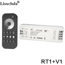 DC5V 36V Беспроводной 2.4 г rf сенсорный LED диммер контроллер для 5050 3528