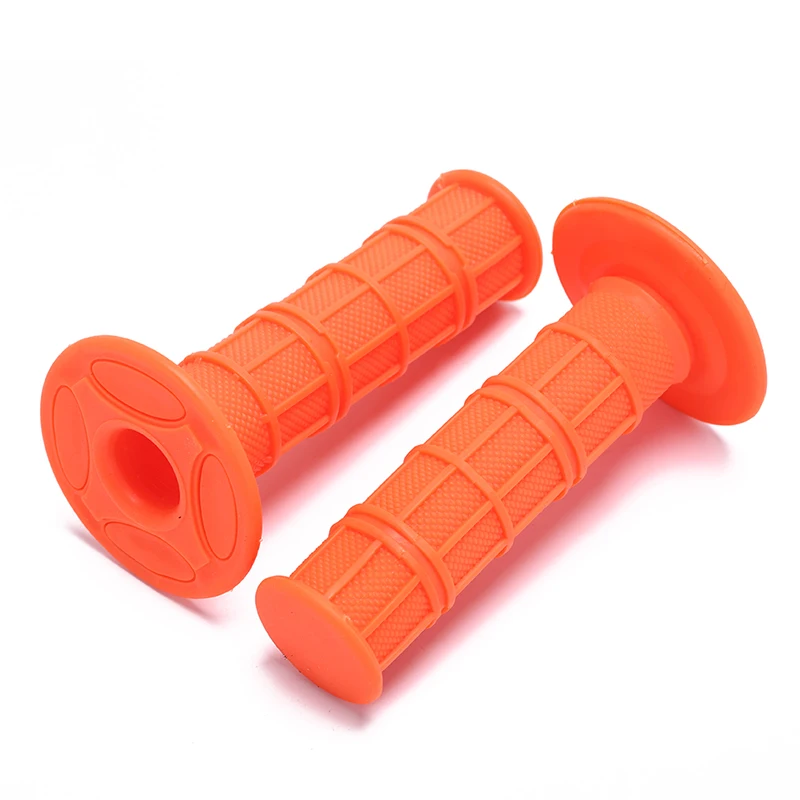 1pair Mountain Bikes Grips Bicycle Handle Grip Rubber Grips Soft