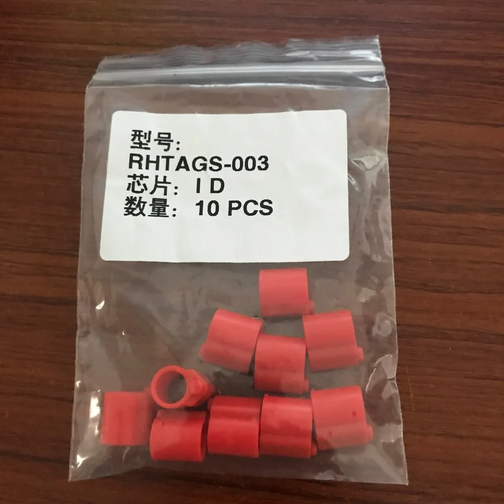 Радиочастотное электронное Кольцо RFID LF 125KHz TK4100 EM4100 кольца для голубей 10 шт./лот |