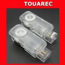 auto door logo vw 3d ghost shaodow light for touareg 2004-2010 car door logo light laser lamp free shipping