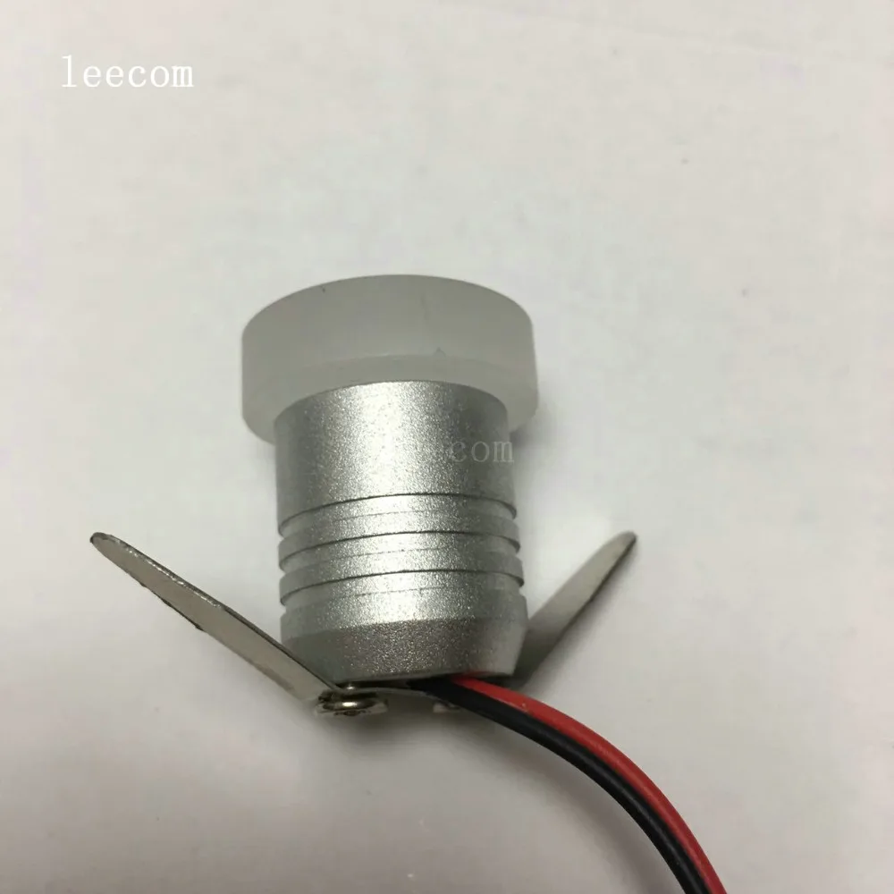 20 шт./лот Новинка шкаф светильник ac85 265v Мини Светодиодный точечный белый круглый