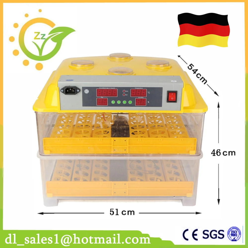 

Brand New Incubator 96 Eggs 220V Automatic Egg Incubator Chicken Duck Poultry Incubation Equipment