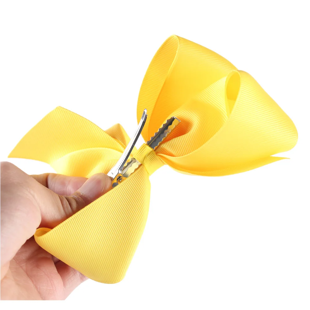 Бант детский из корсажной ленты 6 дюймов 2 шт./лот с зажимами|hair bows|hair bows with clipsset girl |