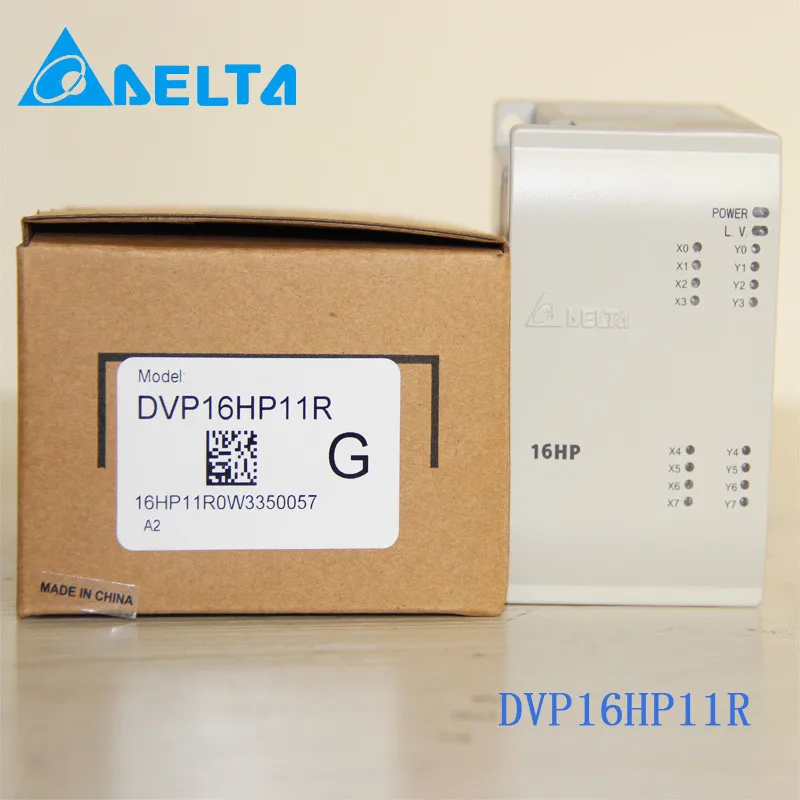 DVP16HP11R Delta EH2/EH3 Series PLC Digital Module DI 8 DO 8 Relay new in box dvp16sp11ts delta s series plc digital module di 8 do 8 transistor pnp new in box