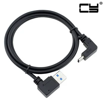 

Jimier USB 3.1 USB-C Up Down Angled to 90 Degree Right Angled A Male Data Cable for Mac book & Tablet & Phone & Hard Disk Drive