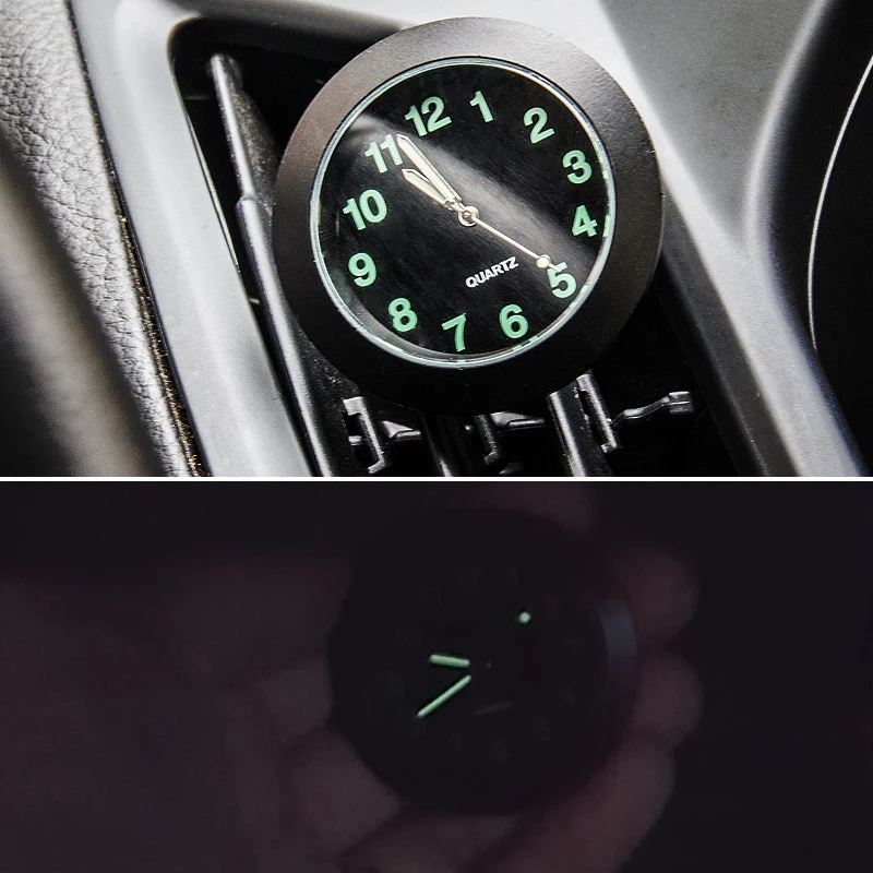 Car Clocks Automobile Quartz Clock Interior Decoration Watch Ornaments