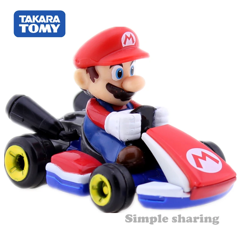 TAKARA TOMY мечта TOMICA № 164 MARIOKART 8 Марио модель родстера комплект литья под давлением, миниатюрная Автомобильная игрушечная пресс-Горячая Аниме Рисунок Детские игрушки