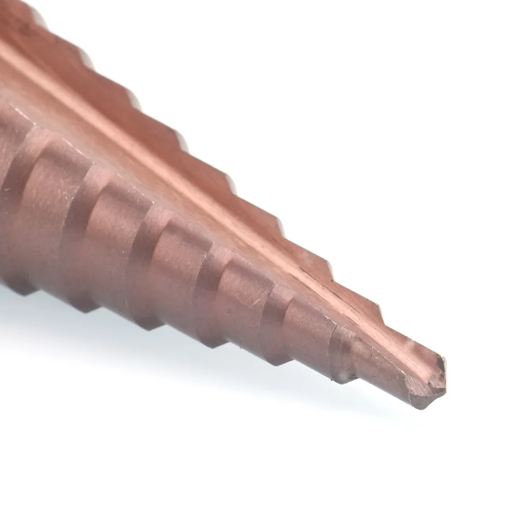 Veconor 4-32mm impact step drill bit HSS Cobalt multiple hole cutter tool set 10mm triangle shank Veconor 4-32mm impact step drill bit HSS Cobalt multiple hole cutter tool set 10mm triangle shank