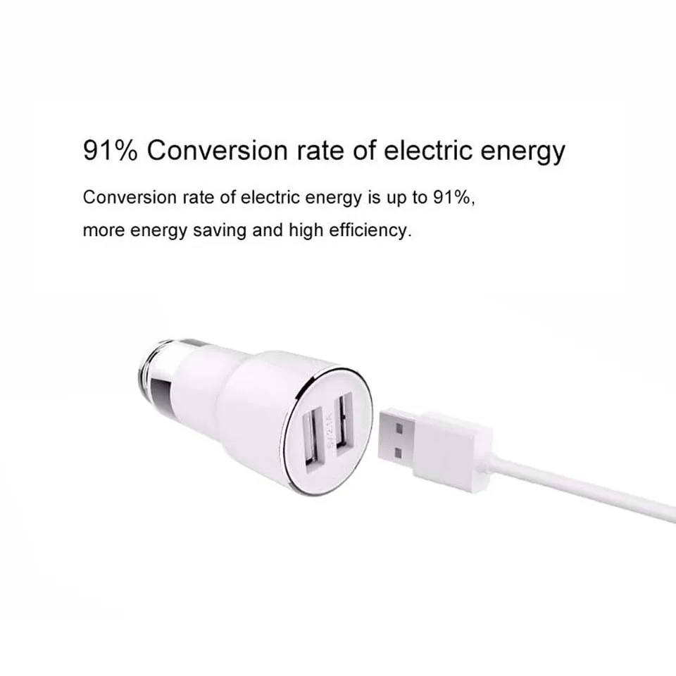 Original Xiaomi Roidmi Quick Car Charger Roidmi 3S Roidmi 2 S Bluetooth 4.0 FM Transmitter 5V 2.1A Adapter Music Playing
