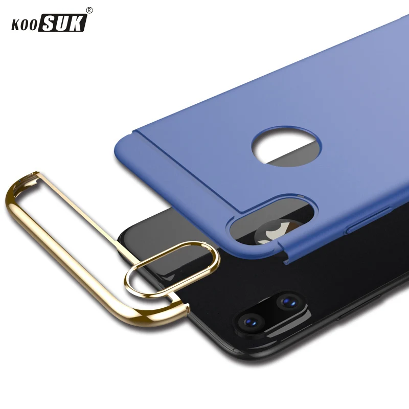 Для iPhone 5 5S SE чехол s Роскошный Жесткий PC Автомобильный держатель кольцо Магнитный
