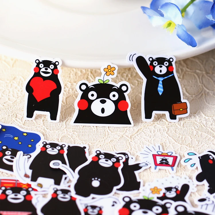 40 шт./упак. creative kawaii self-made meng bear Скрапбукинг наклейки/декоративные наклейки/DIY craft фотоальбом