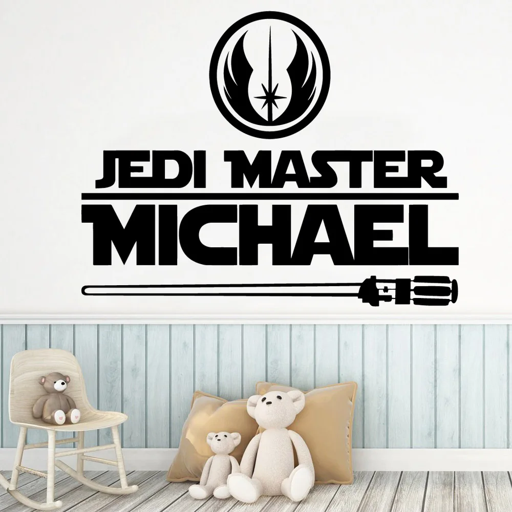 

Cartoon star wars Vinyl Decals Wall Stickers For Kids Rooms Diy Home Decoration Wall Art Decal Living Room Stickers