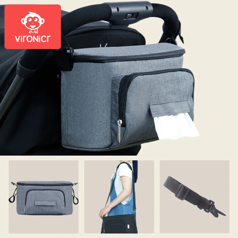 Baby Strollers Bag Organizer Waterproof Diaper Nappy Bag Stroller