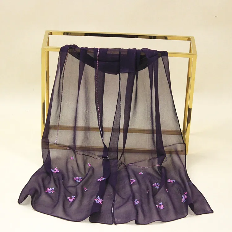 

#S88,100% silk GEORGETTE scarf handkerchief,color:AS PICTURES,size:30*138cm