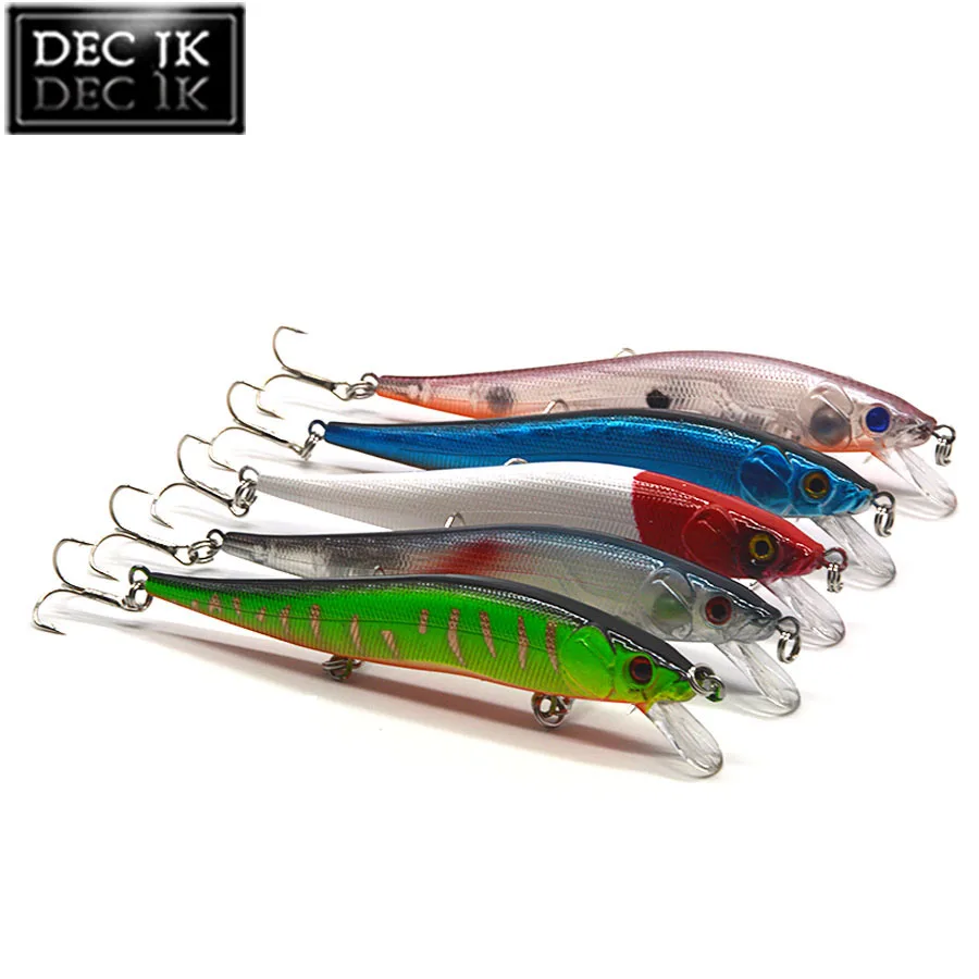 Crankbaits Minnow Wobblers For Pike Trolling Floating Plastic 25PCS Hard Fishing Lure Laser Fake Bait Saltwater Fishing Lures (6)