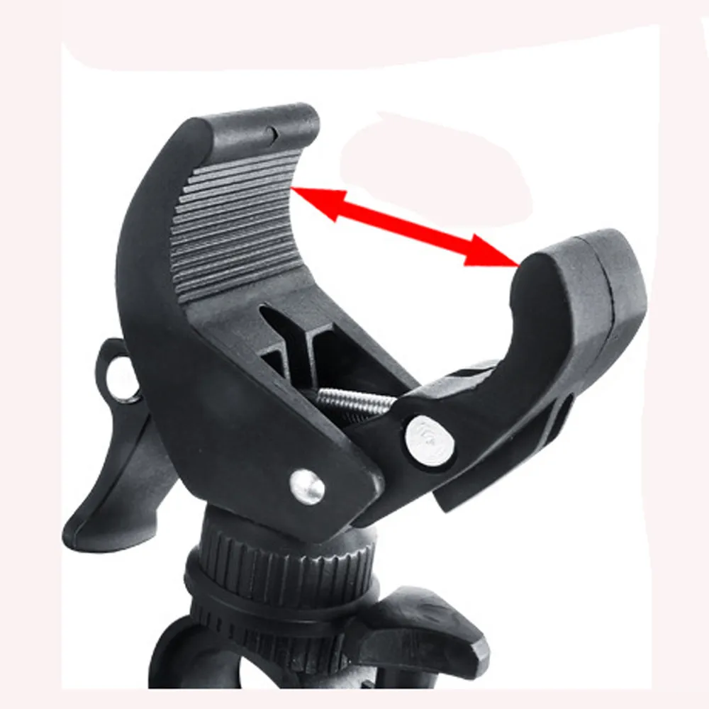 Best 360 Rotation Cycling Bike Mount Holder Bracket for Flashlight lamp Torch Clip Clamp With anti-skid rubber gaskets 20 4