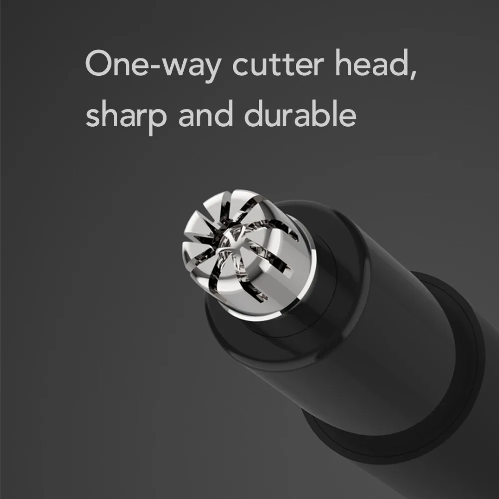 Xiaomi youpin mijia Electric Mini Nose hair trimmer Portable Ear Nose Hair Shaver Clipper Waterproof Safe Cleaner Tool for Men nose hair trimmer
