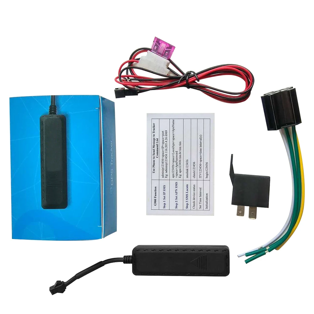GPS Tracker Mini Car Vehicle Tracker Locator Real Time Car Kit Tracking Device Support SIM 2G GPRS GSM Tracker With Relay