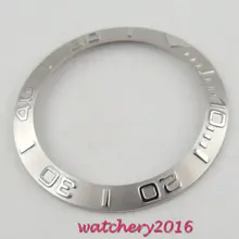 Резной серебряный керамический ободок вставки для подходят автоматический механизм мужские часы