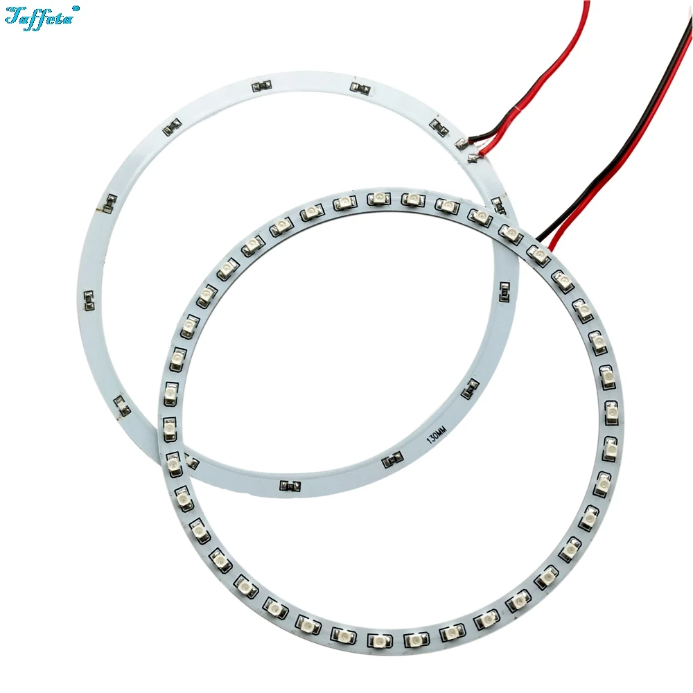1шт х белый голубой желтый зеленый красный 130мм 39 3528 SMD автомобиля светодиодные ангельские глазки Halo кольцо света автомобиля свет 1шт х белый голубой желтый зеленый красный 130мм 39 3528 SMD автомобиля светодиодные ангельские глазки Halo кольцо света автомобиля свет