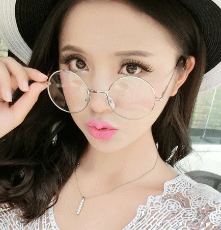 

Designer Brand Luxury Women New Korean Frame For Women's Glasse Glasses Frame Men Round Retro Optic Glasseses Frame For Women