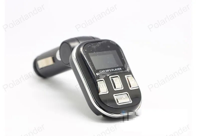 Автомобильный комплект fm-передатчика Bluetooth MP3 PlayerModulator свободный Ручной ЖК с двойным USB Зарядное устройство