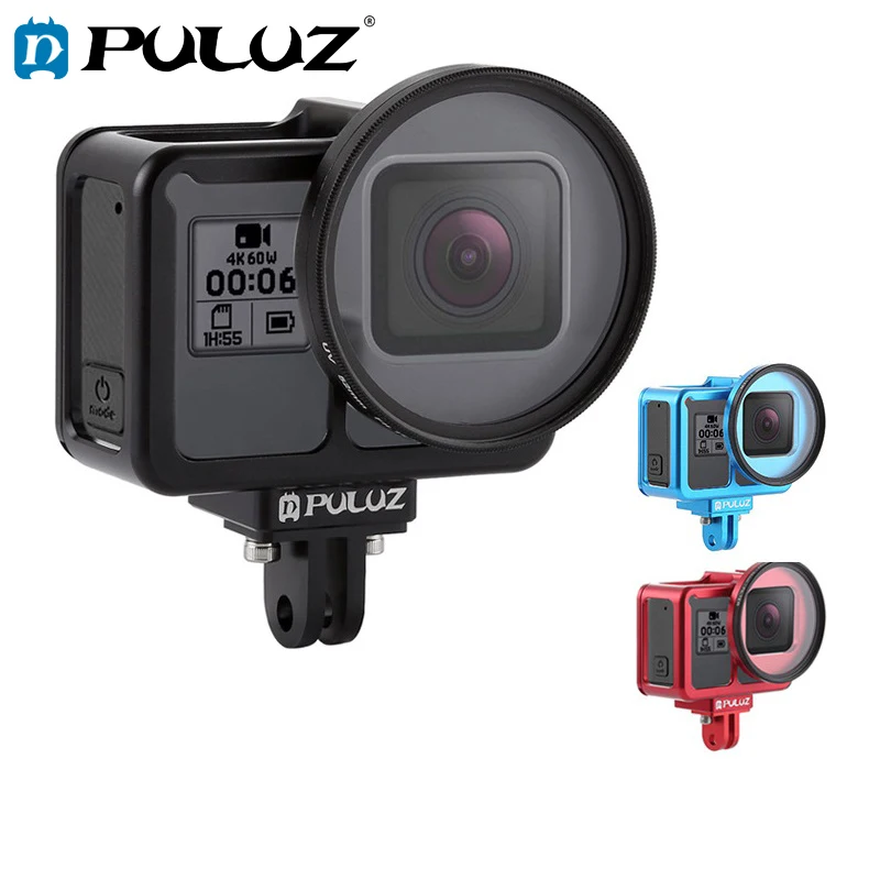PULUZ Aluminum Alloy Protective Cage Case for GoPro Hero 7