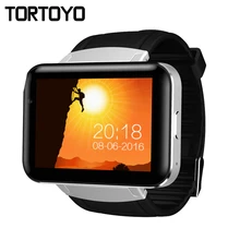 TORTOYO DM98 ОС Android Смарт-часы телефон 2," большой экран 3g Smartwatch с HD камерой BT wifi gps Музыка Видео Чат Google Play