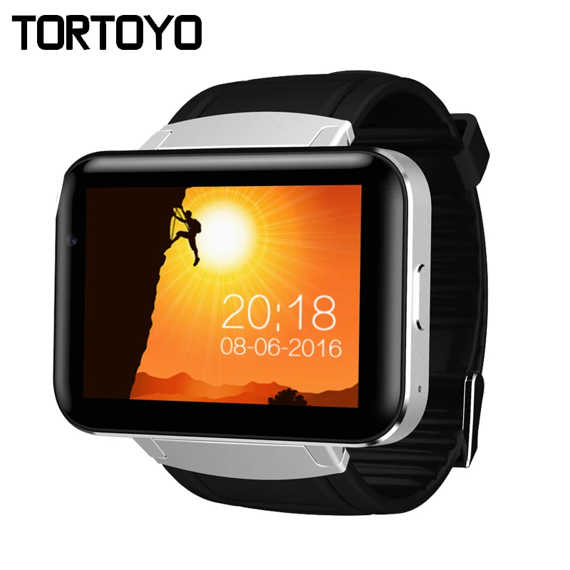 Newest DM98 Android 4.4 Smart Watch Phone 2.2" Big Screen 2G 3G Smartwatch Clock with HD Camera WIFI GPS Speaker APP Download