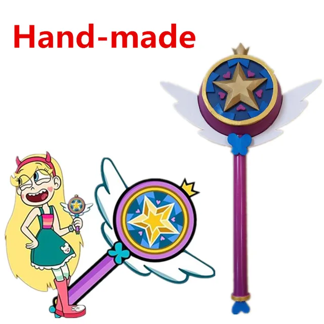 star vs the forces of evil princess magic wand stick hand cosplay