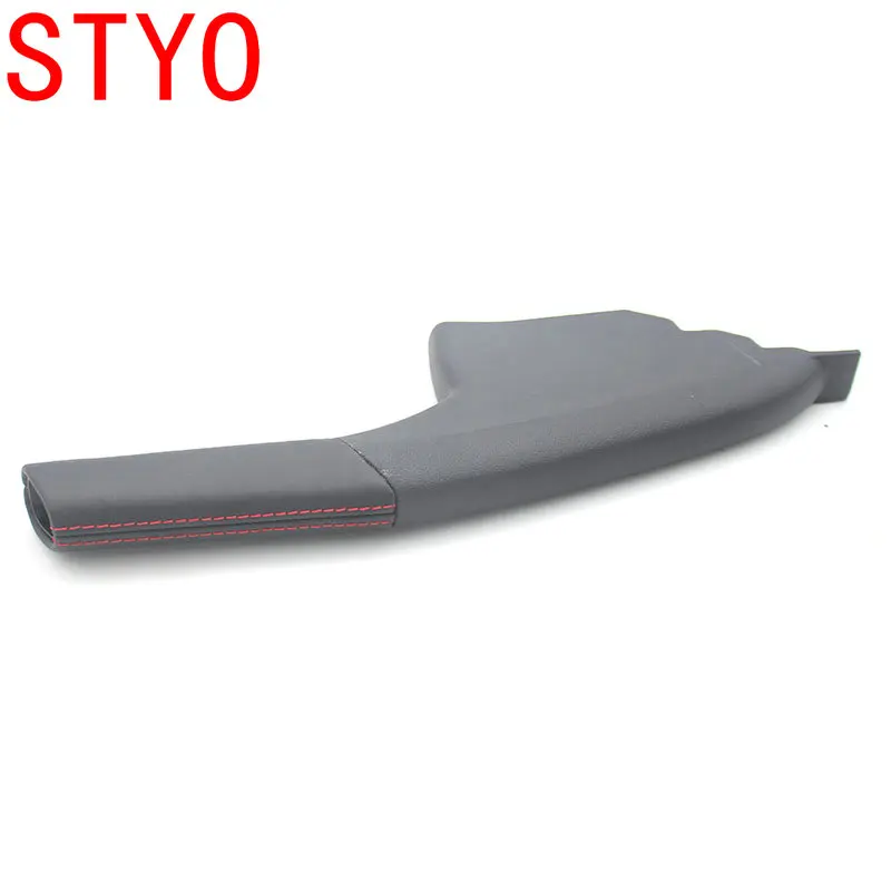 Чехол STYO для 2011 2016 VW POLO red LINE из натуральной кожи с ручным тормозом|hand brake case|hand