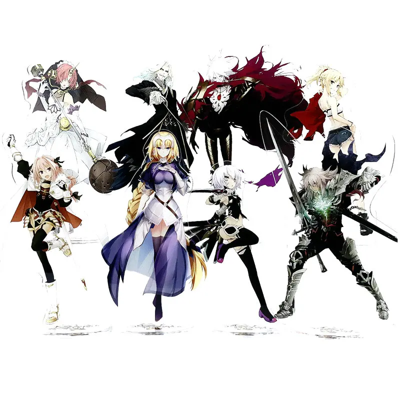 

Fate Apocrypha Anime Toy Double Sided Plastic Action Figures Toy High Quality Collection Model Toys 21cm