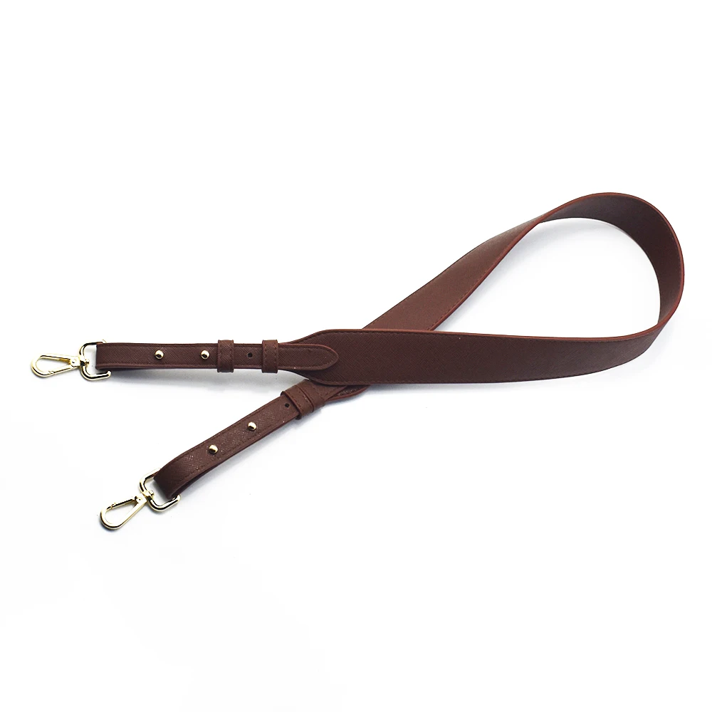 

2019New Fashion Bag Strap Gold Buckle Handbag Straps Replacement Bag Belts Leather Handles for Women Shoulder Bags Accessories