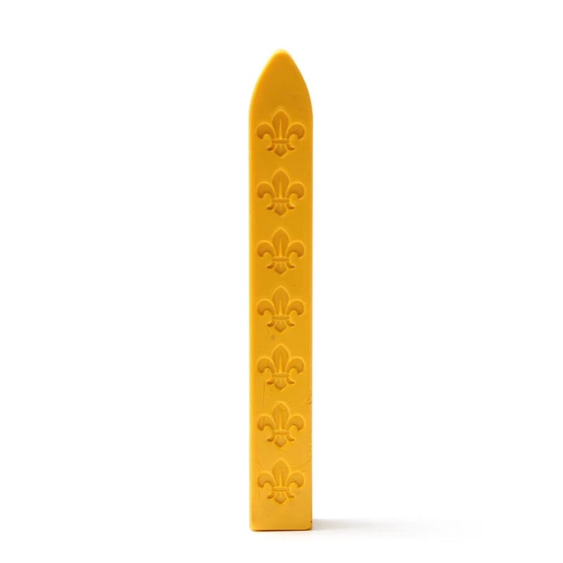 Yellow 1 шт. винтажная уплотнительная Восковая Палочка для свечей, пригласительных конвертов, букв, документов, почтовых открыток, украшения - Цвет: Yellow