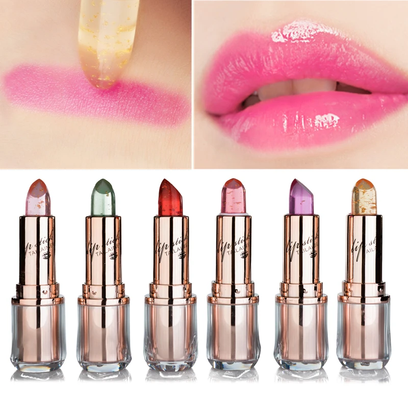 

2017 Brand New Waterproof Nutritious Lipstick Long Lasting Moisturizer Batom Magic Color Changed Lip Stick Balm Makeup Lips