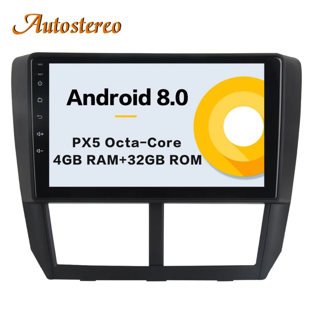 

Android 8 Car No DVD player GPS navigation For Subaru Forester Impreza 2008-2013 Auto multimedia radio tape recorder head unit