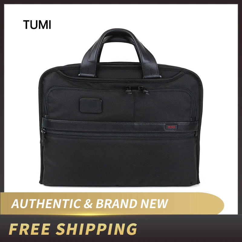 

Tumi Alpha 2 Organizer Portfolio Brief in Black 026108