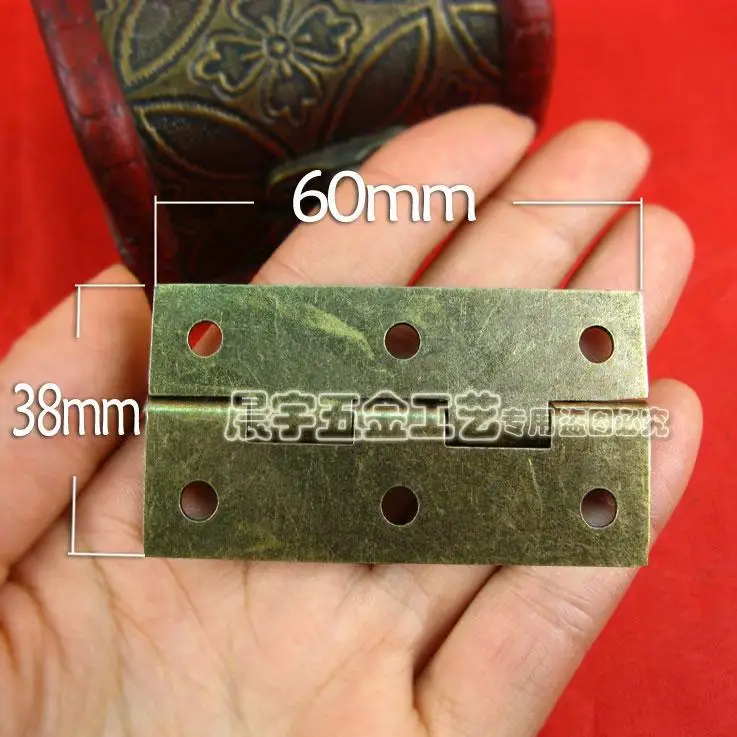 Wholesale Hinge hardware 2.5inch Wooden box hinges Jewelry box hinges Box accessories hinge