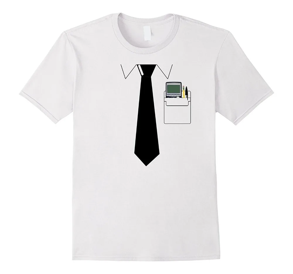 What T Shirt Pocket Protector Engineer, Geek, Nerd Costume Short