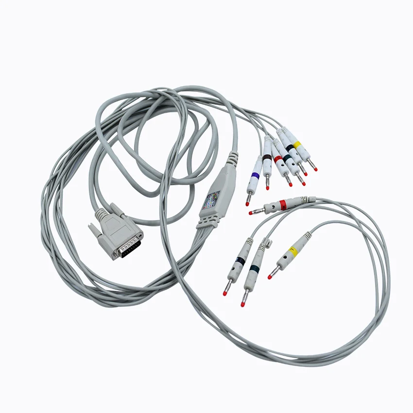 

ECG use patient cable connect withe all spare parts ECG cable