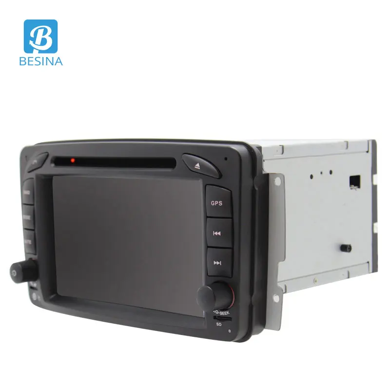 Besina автомобильный dvd плеер для Mercedes Benz W209/W203/M/ML/W163/Viano/W639/Vito 2 Din Автомобильный Радио