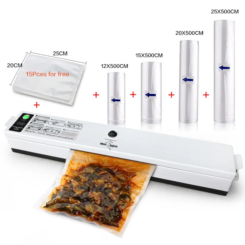 Household Food Vacuum Sealer Packaging Machine Film Sealer