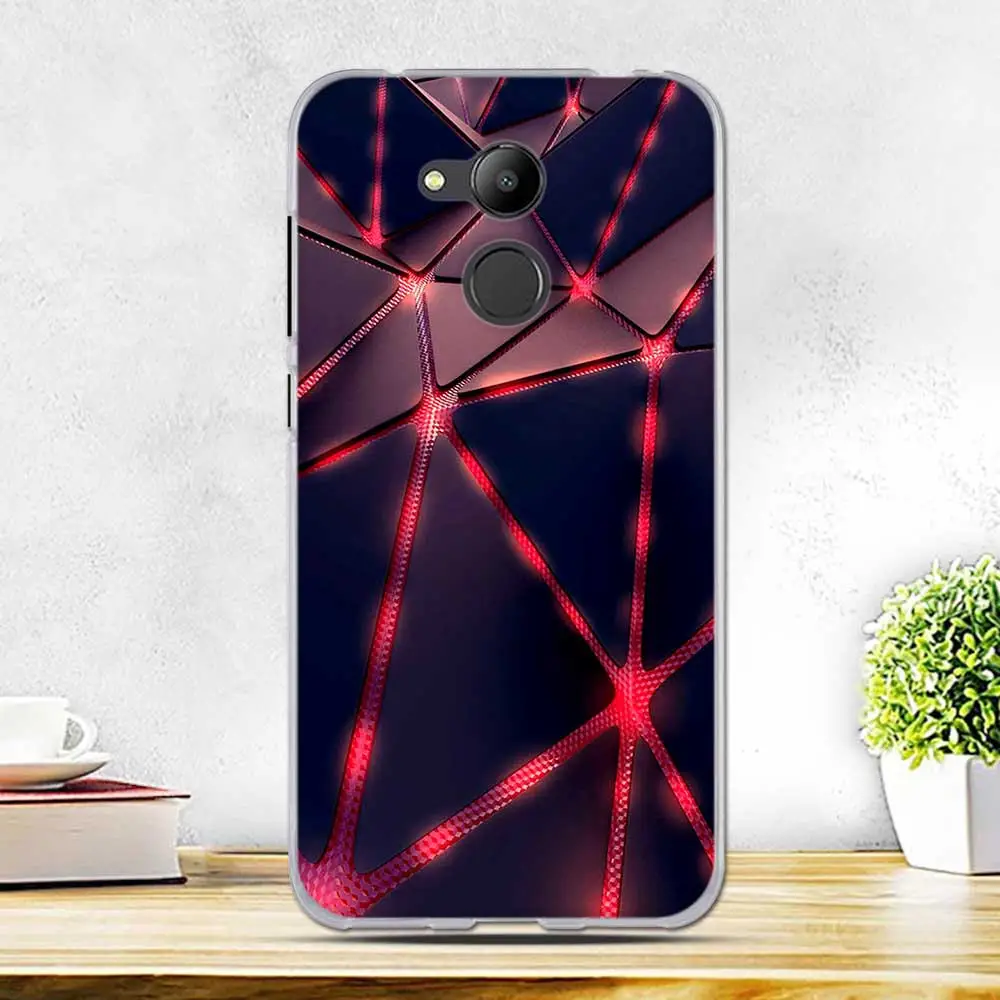 Чехол для Huawei Honor 6C Pro чехол 5 2 дюйма мягкие ТПУ чехлы телефонов с рисунком Пейзажа